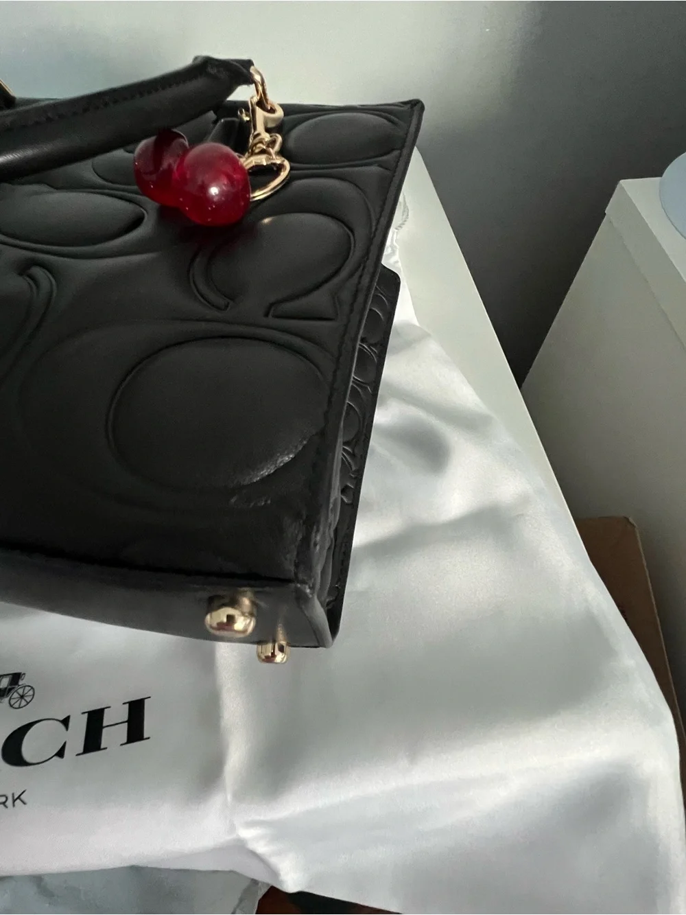 Coach Small Maggie Bag In Signature Leather